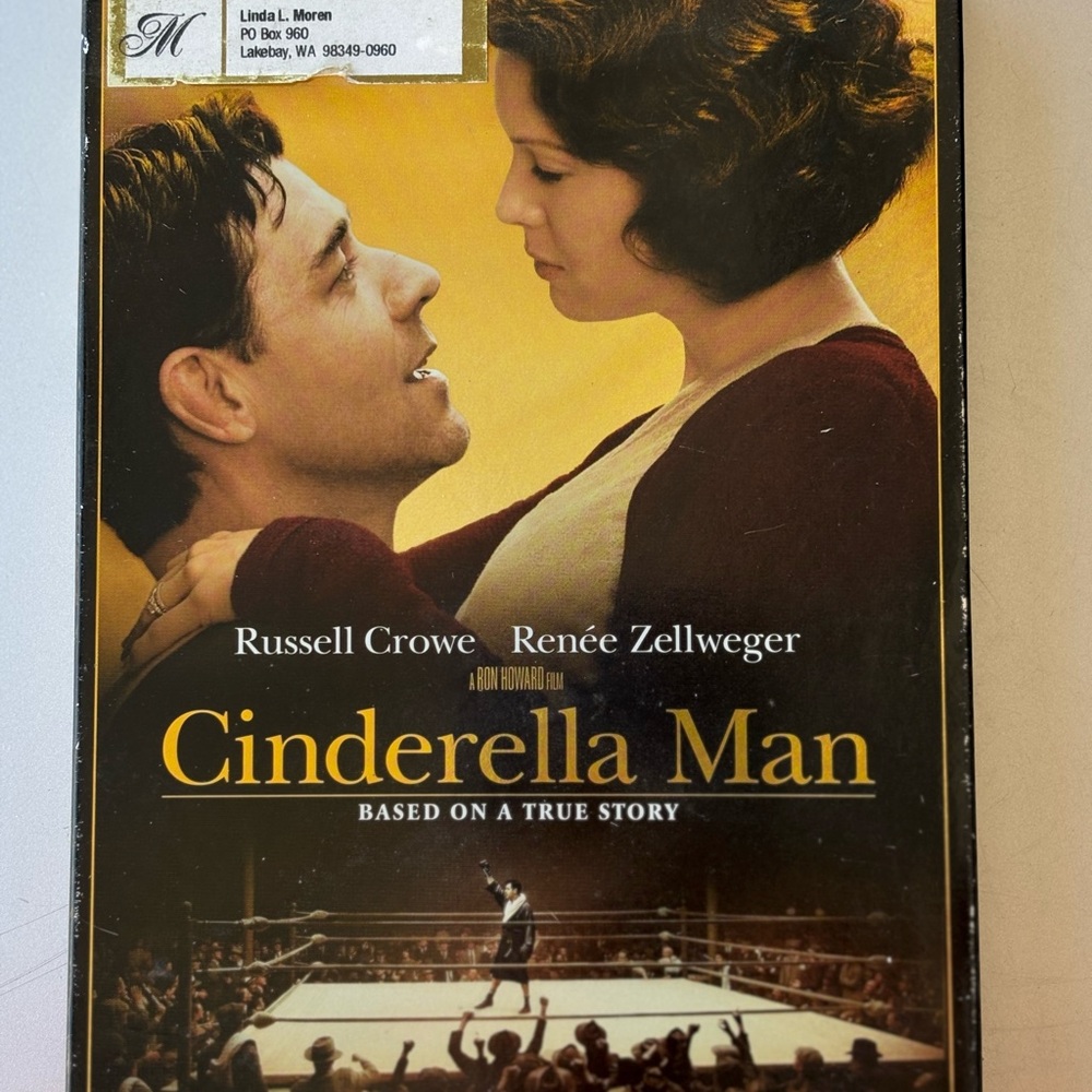 Cinderella Man DVD